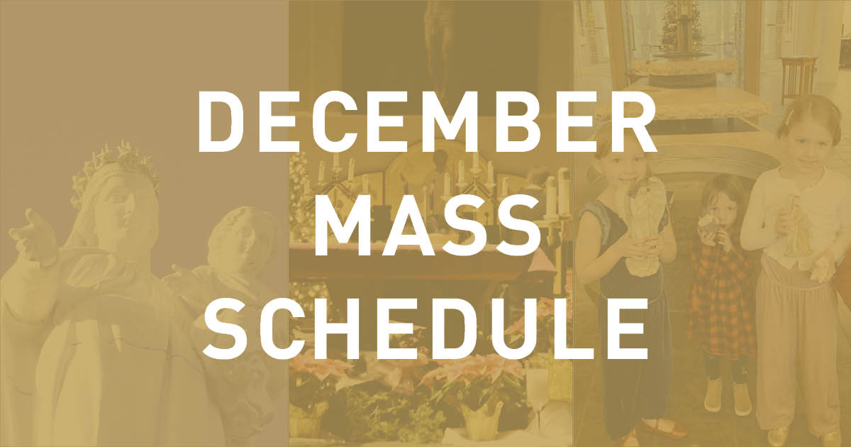 December-Masses